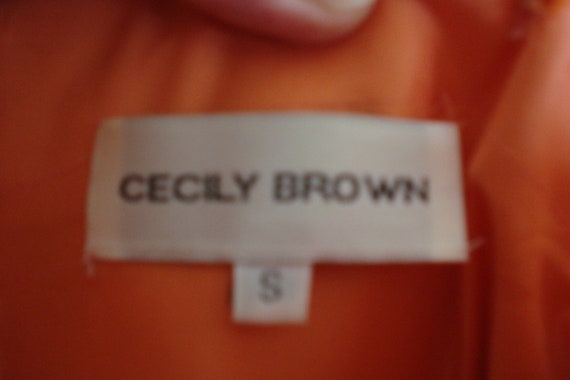 VINTAGE CECILY BROWN Evening Gown / Princess Prom… - image 3