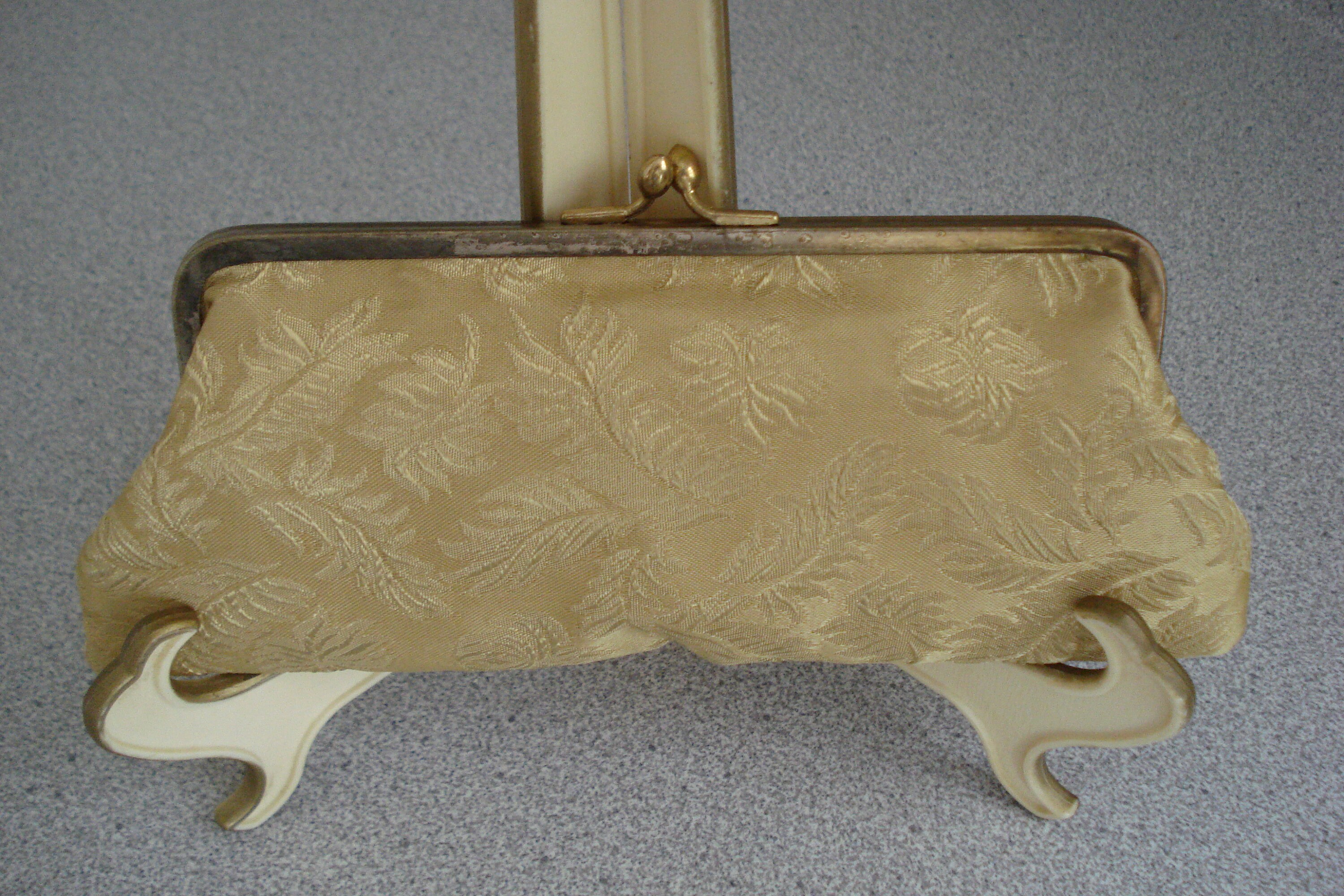 Vintage collectible silk gold-work eyeglasses case VINTAGE EYEGLASSES CASE / Cosmetic Pouch / Asian Inspired  main image 2