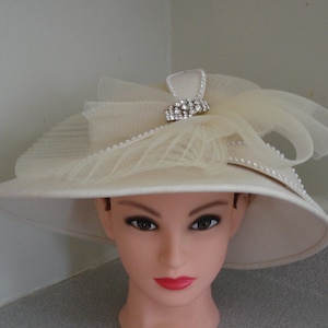 Beautifully Embellished Ms. Divine Church/Dress Hat Ms Divine Hat | eBay main image 2