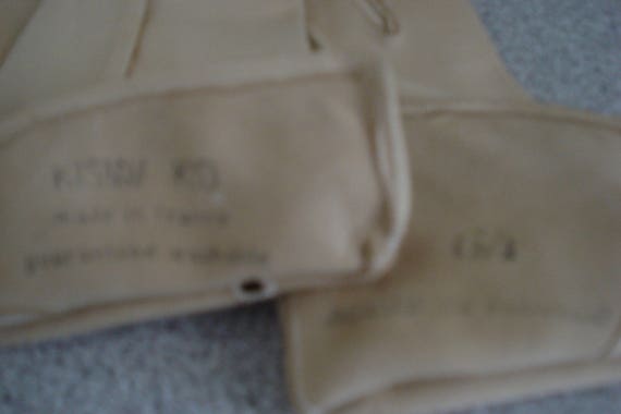 VINTAGE LEATHER GLOVES / Kidskin, Made in France … - image 5