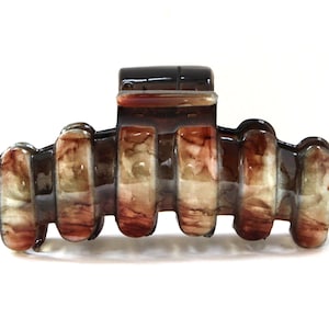 Beautiful Textured Jaw Clip Long Hair Claw, Made In France, Strong Hold All Your Hair, High Quality And Long Lasting Finish D18