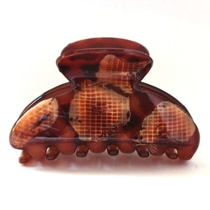 New Arrival** French Hair Claws Large 2 3/4 x 1 1/2 Inch Brown Tortoise Shell Hair Claw Clips (Exclusive No Metal Collections) D1