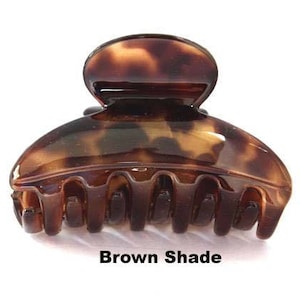 French Jaw Clip Hand Painted In France Celluloid Acetate Tortoise Hypoallergenic Hair Claws Clip Hair Clip Q21-57