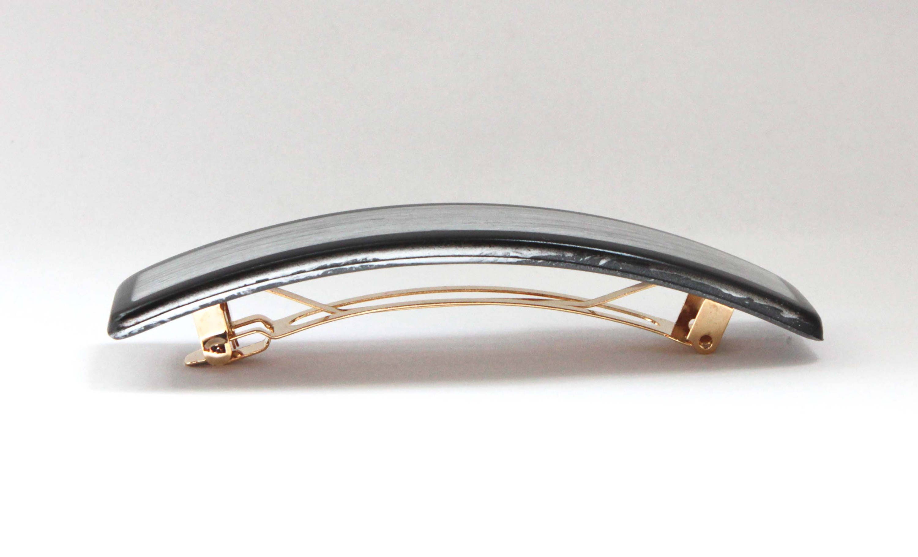 Modern French Hair Barrette Collection Matte Finish Large 4 