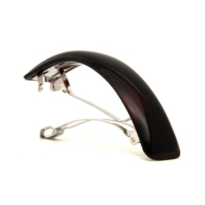 French New Design Hair Barrette 3 inch Curve Hair Clip Accessories Made In France Quality Product U31A