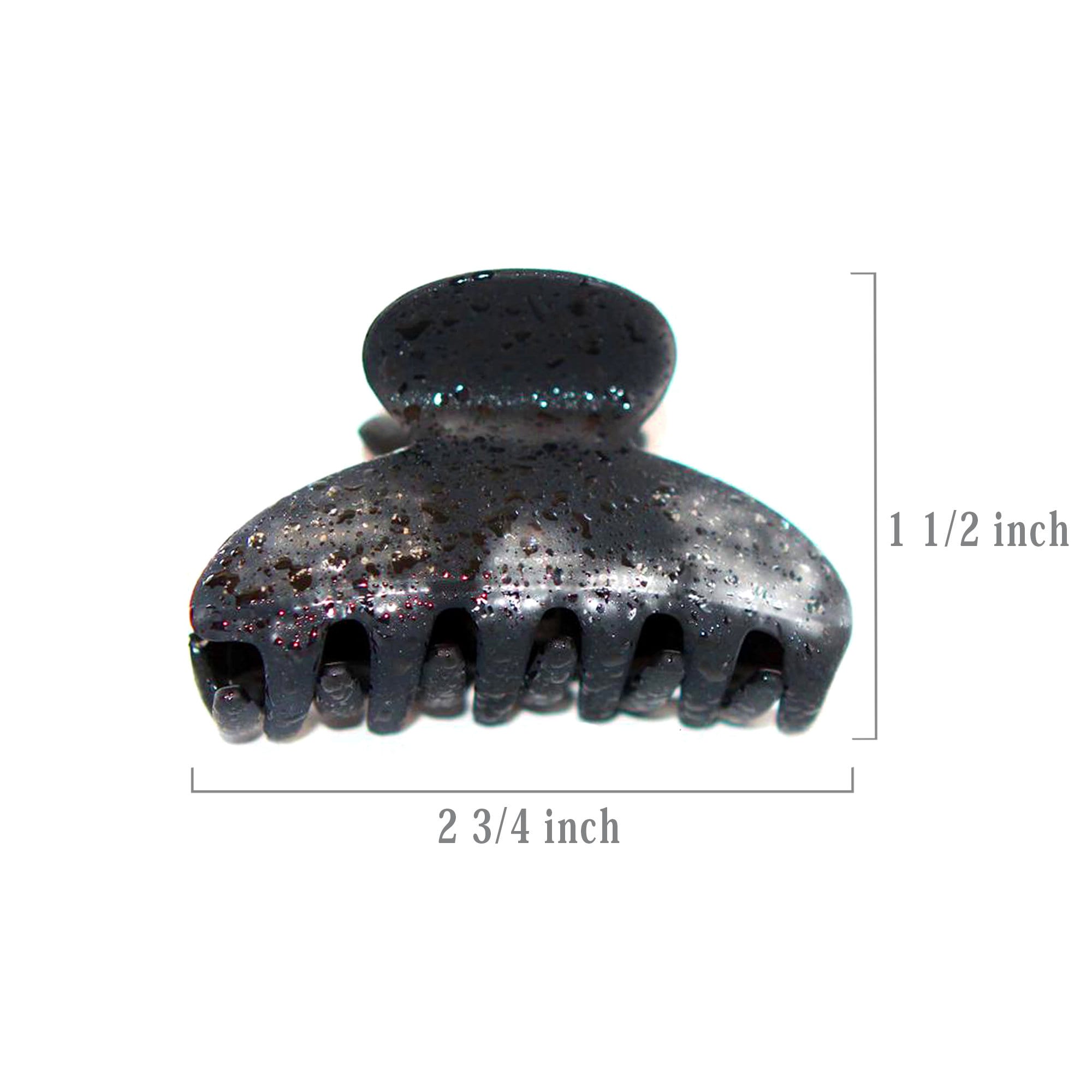 Französische Haarklammer (2 Cm, 3 Zähne) In Schildkröten-Optik – Hochwertig & Langlebig, Made In France