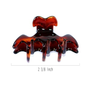 Französisch Kiefer Clip mit Extra Grip breite mittlere Haar kralle Clip Zelluloid Acetat Schildkröte Haarspangen Haar-Accessoires U50
