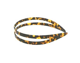 Vintage French Hair Accessories Tortoise Barrettes Headbands Made in France Vintage French Tortoise Shell Flying Dove Hair Barrette  main image 3