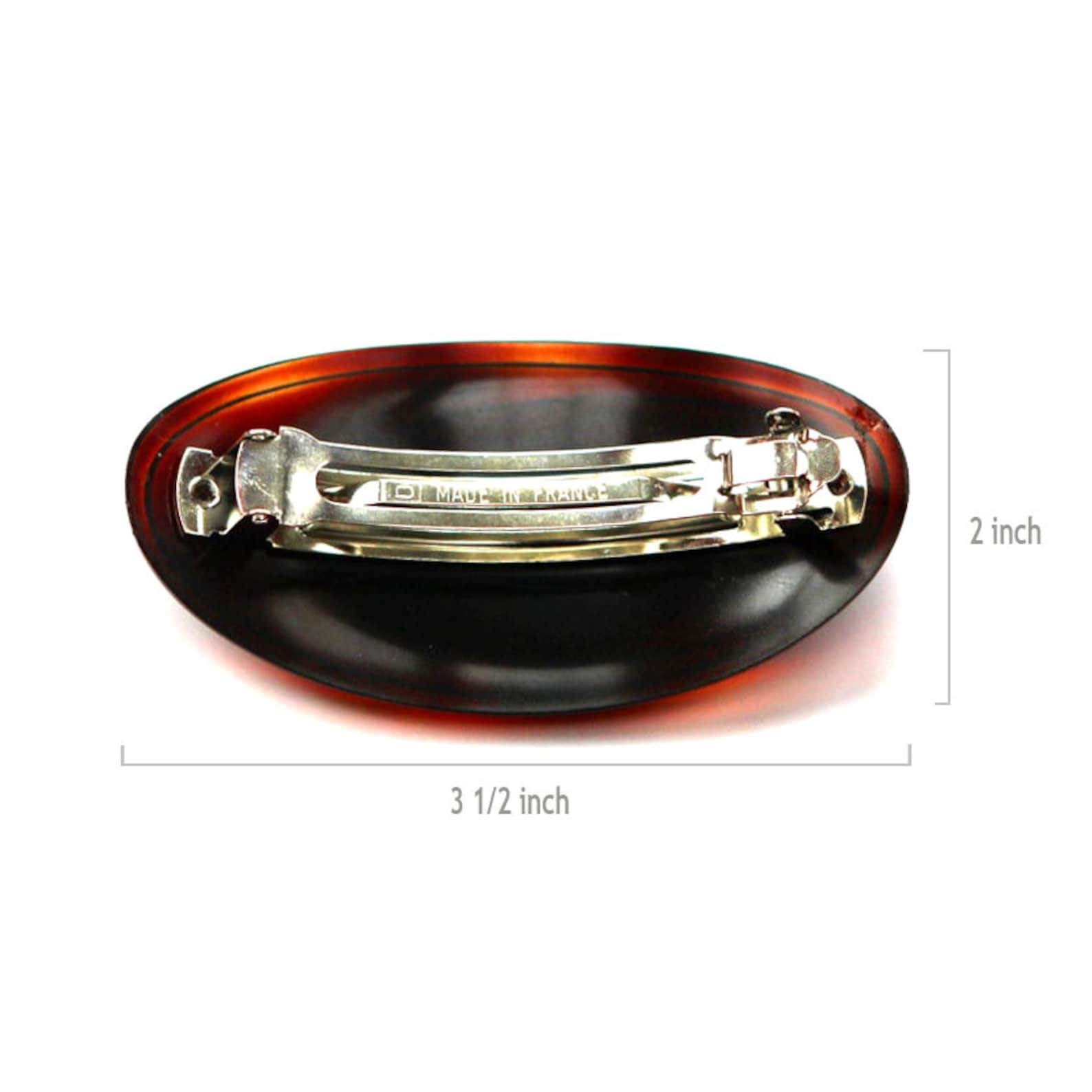 French Hair Barrette Made in France Stamped High Quality Steel Etsy