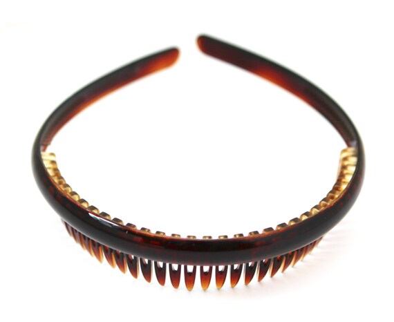 Vintage French Hair Accessories Tortoise Barrettes Headbands Made in France Parcelona French 3.5 main image 3