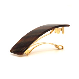 French High Quality Handmade Hair Barrette Large 3 1/2 x 3/4 Inch New Pattern Hair Clip Hair Accessories N88A