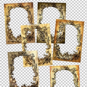 Halloween silhouette  -  découpage, Images digitales pour scrapbooking, cartes faits main