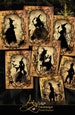 Halloween digital collage - Halloween Silhouette, Greeting Cards, Scrapbook,Journaling, Halloween digital images, Witch Art download 