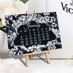 Calendar 2021 PRINTABLE calendar 2021 desk 2021 Monthly | Etsy