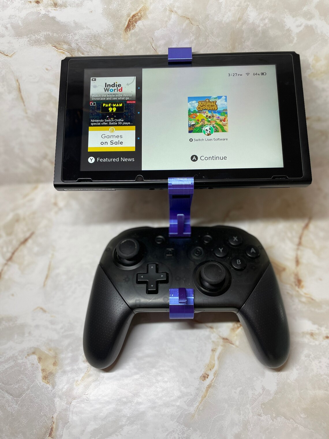 Nintendo Switch Pro Controller Mount Etsy