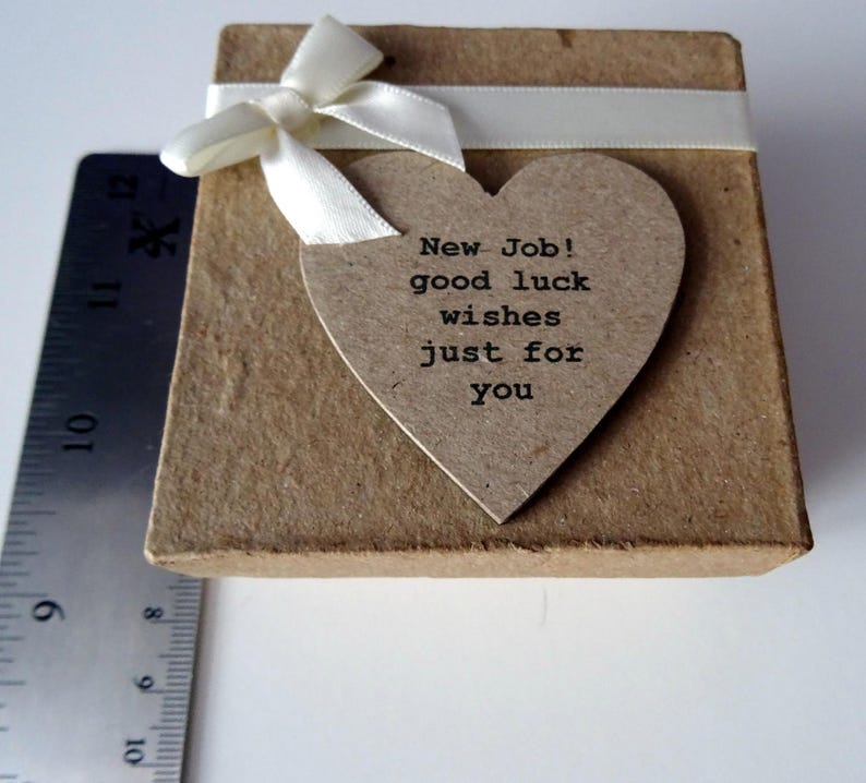 New job Good luck wishes just for you. Personalised Gift