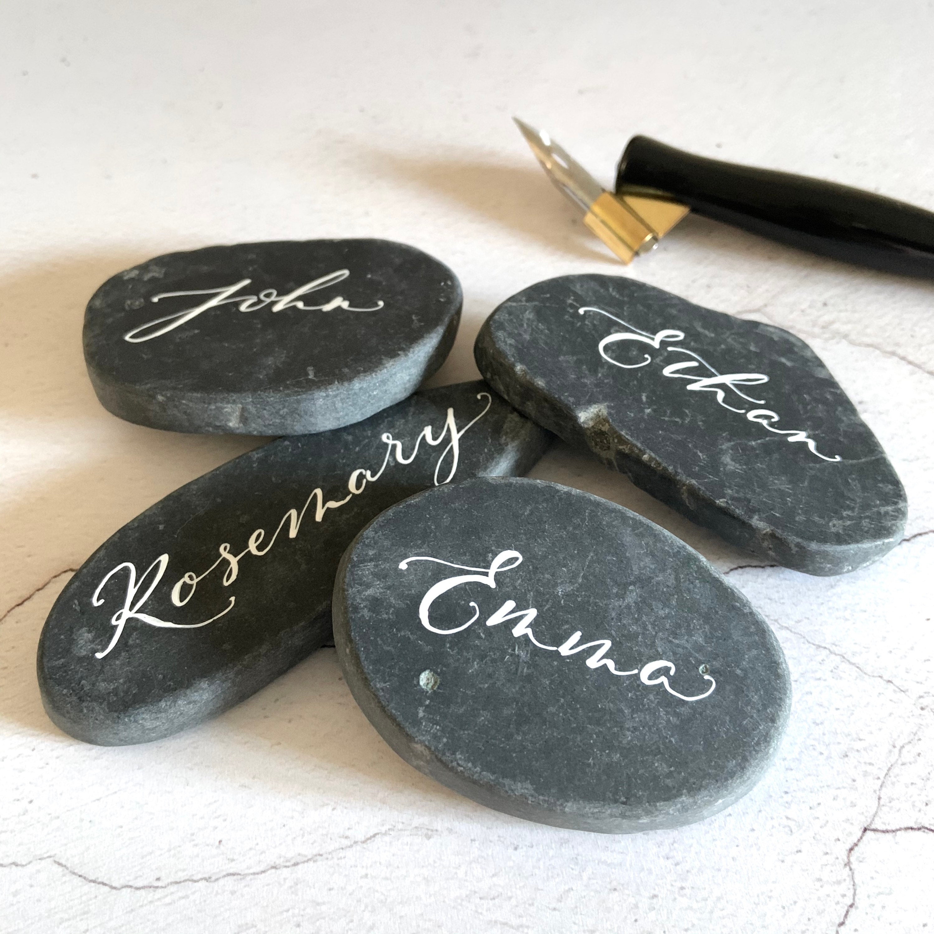 Granite Place Name Granite Slice Place Card SAMPLE Etsy UK Granite Place Name Granite Slice Place Card SAMPLE Etsy UK