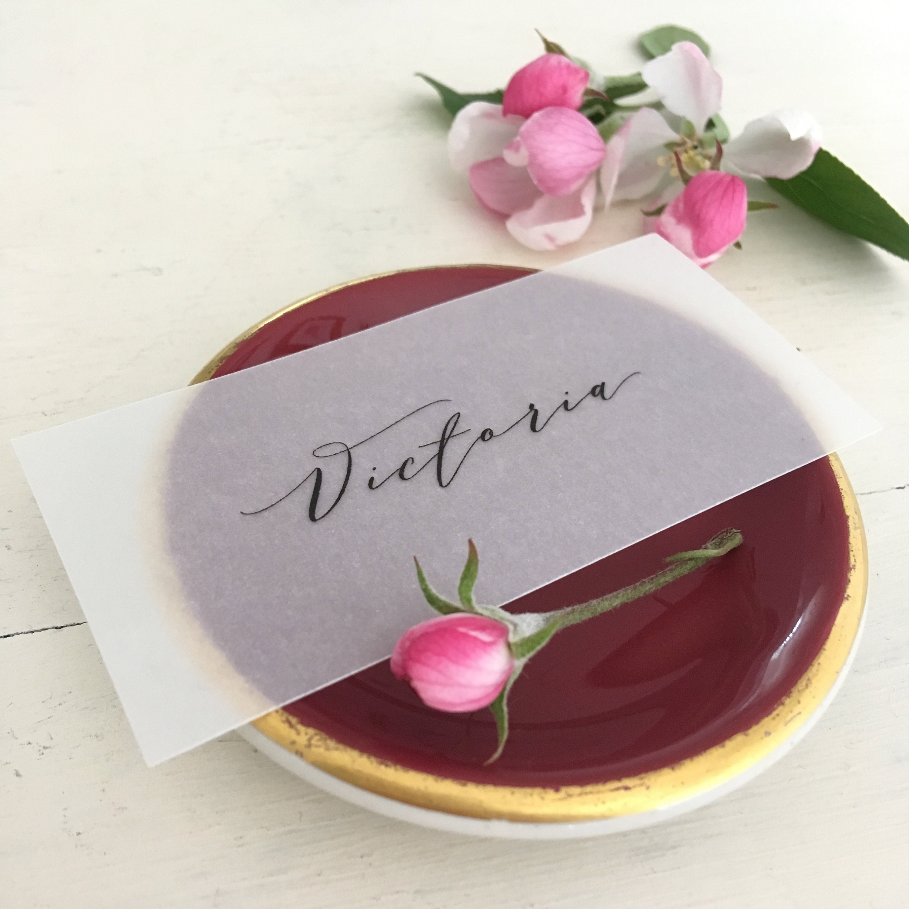 Vellum Place Names Vellum Name Cards Vellum Escort Cards Etsy