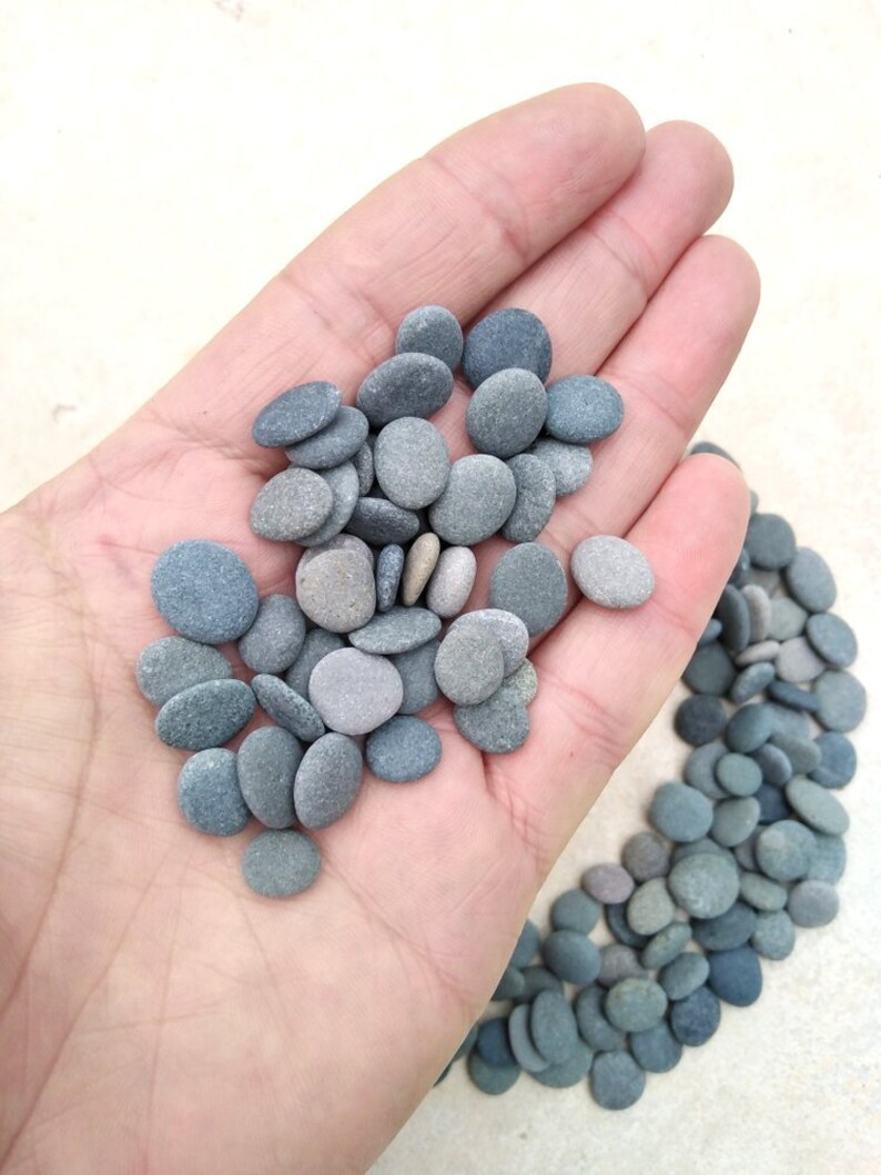 300 Really Small Pebbles Pebble Tinies Tiny Pebbles Very Etsy