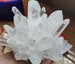 ONE Large 700-800 Grams Clear QUARTZ Crystal CLUSTER Gem Stone - Irregular Shape - Freeform Gemstone Chunks 