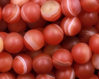 Cuentas De Tubo De Piedra De Cornalina Roja Natural, Abalorios De Cilindro Superventas De 4mm X