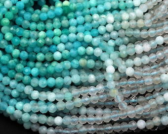 ON SALE 80/% discount Exclusive Super fine quality amazonite micro Faceted long fancy shape 28 pecs size 7x25 mm 8 inch strand approx