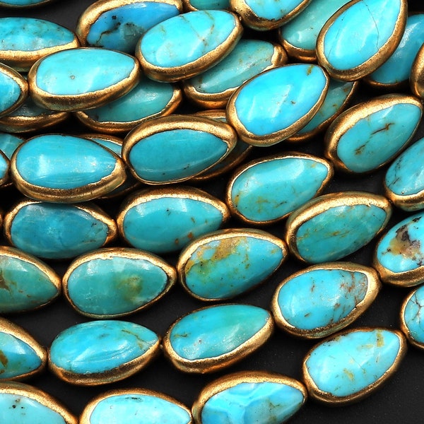 turquoise and gold tie