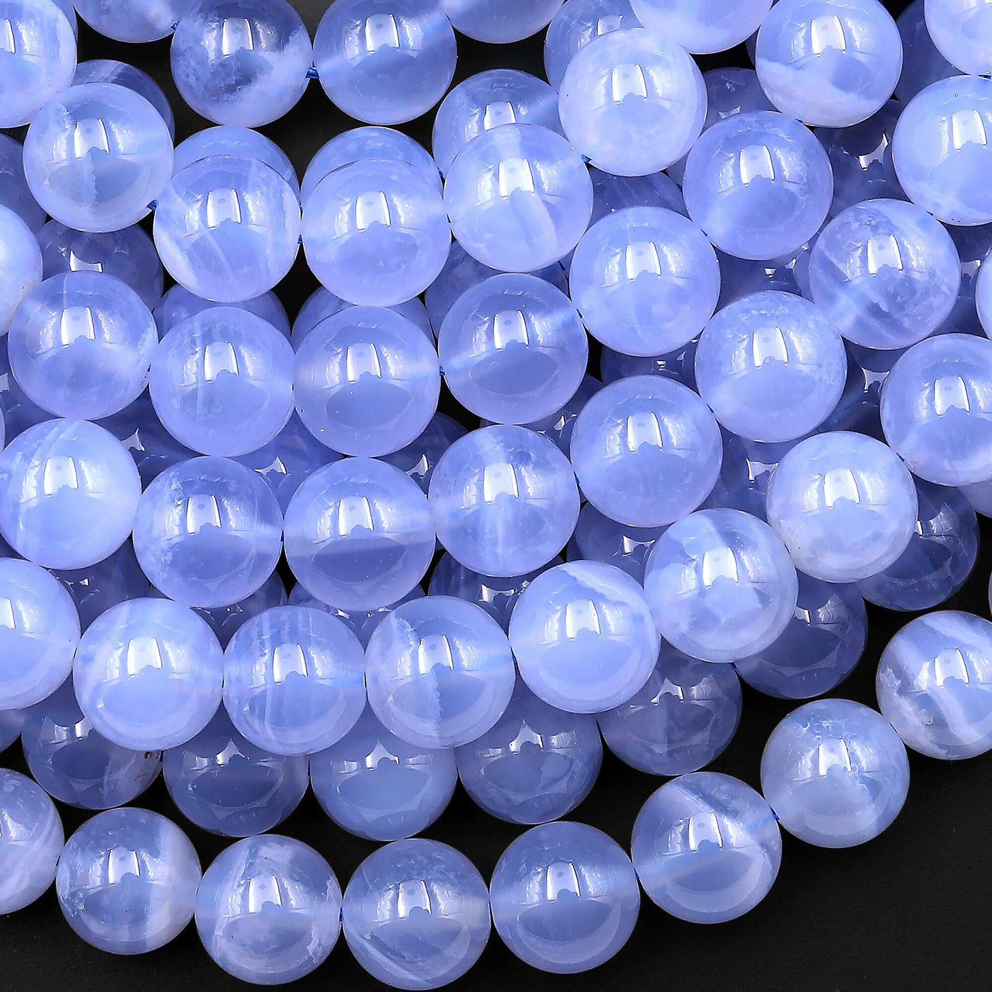 Blue chalcedony - Etsy 日本