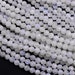 AA Micro Faceted Rainbow Moonstone 3mm 4mm 6mm 8mm Round Beads With Blue Flashes 15.5' Strand 