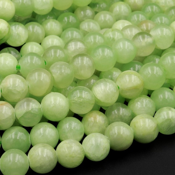 Green calcite best sale beads