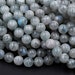 Rare! Natural Green Siberian Moonstone 4mm 5mm 6mm 8mm 10mm 12mm Round Beads Blue Flashes Exclusively From Us 15.5' Strand 