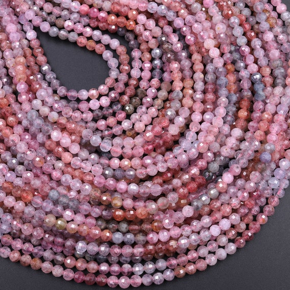 100 3mm Faceted Round Mixed Red and Purple Beads Crystal Beads by Smileyboy | Michaels