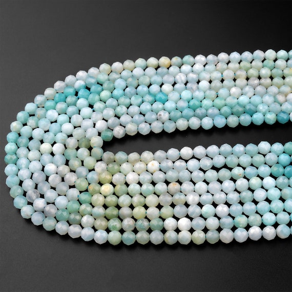 2 3 4mm Faceted Natural Gem Stone Apatite Citrine Jade Onyx Beads