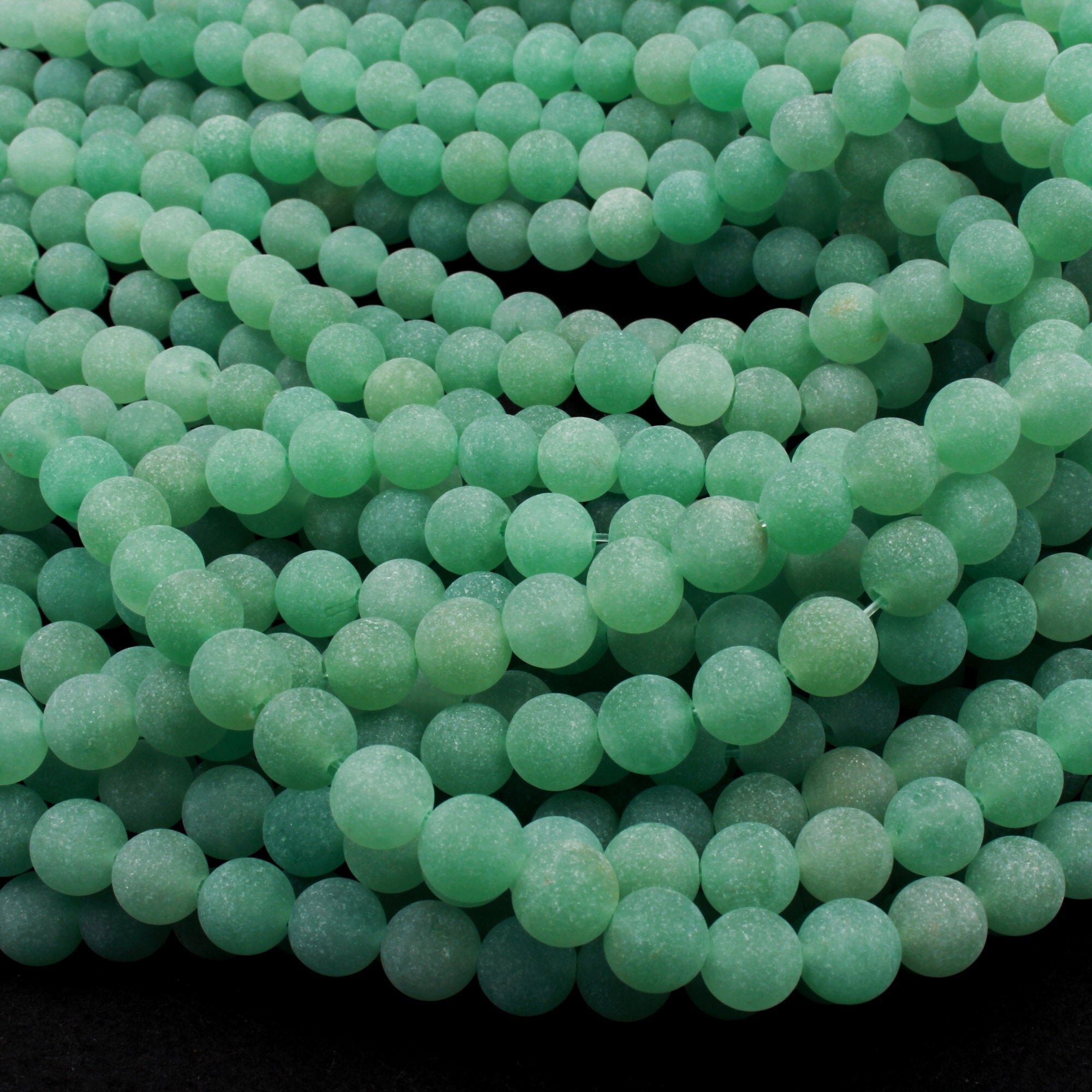 Natural Green Aventurine Stone Round Beads 15.5'' 2mm 3mm 4mm 6mm 8mm 10mm 12mm 