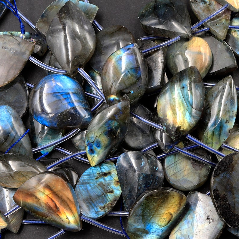 3 To 4 MM 80/% OFF SALE Labradorite Box Shape Beads 16 Inches Strand