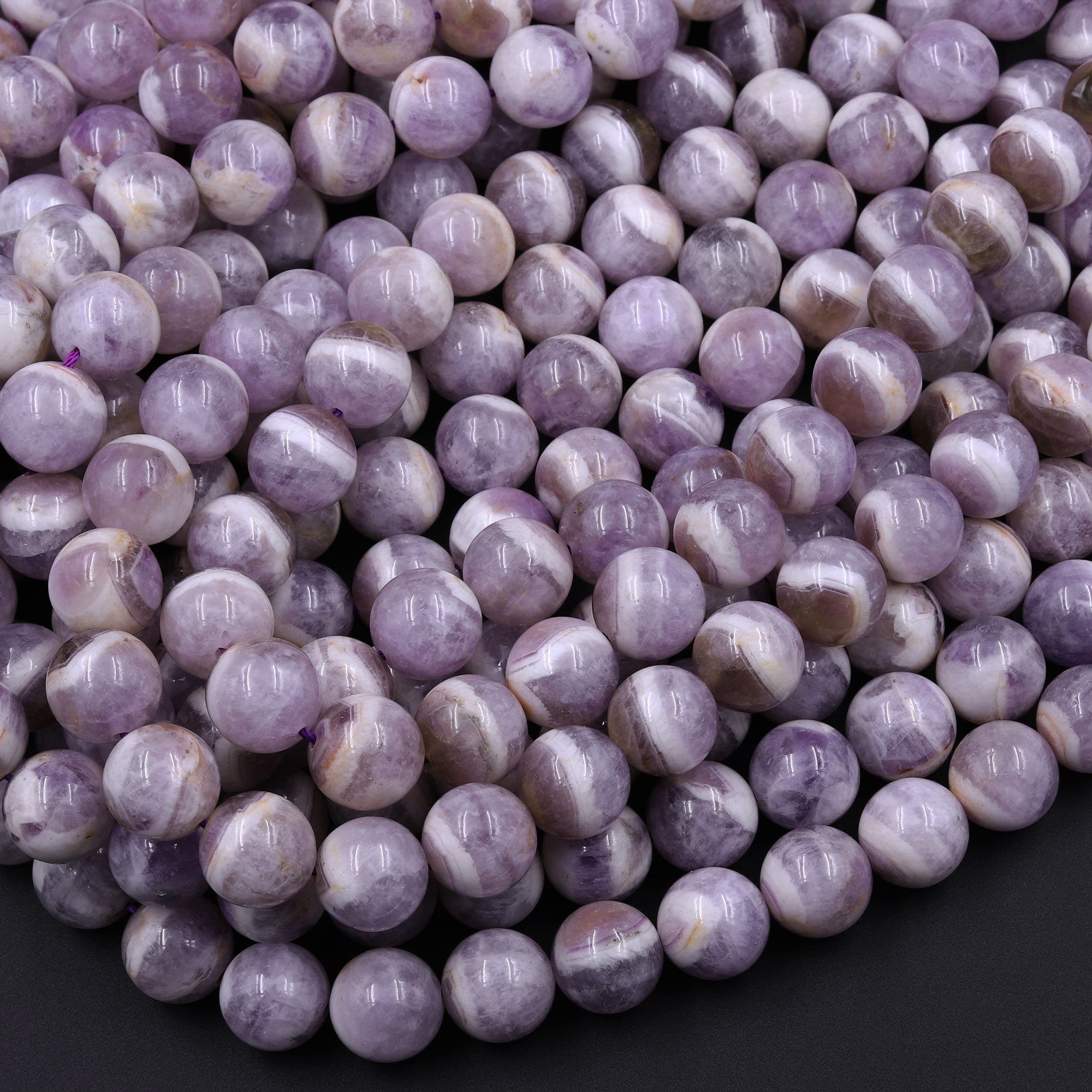 Perline Di Pietra Naturale Ametiste Da Sogno Agate Perline Sparse - Foto 5