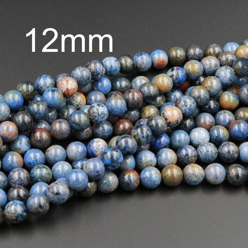 Natural Sunset Dumortierite Round Beads 4mm 6mm 8mm 10mm 12mm Etsy
