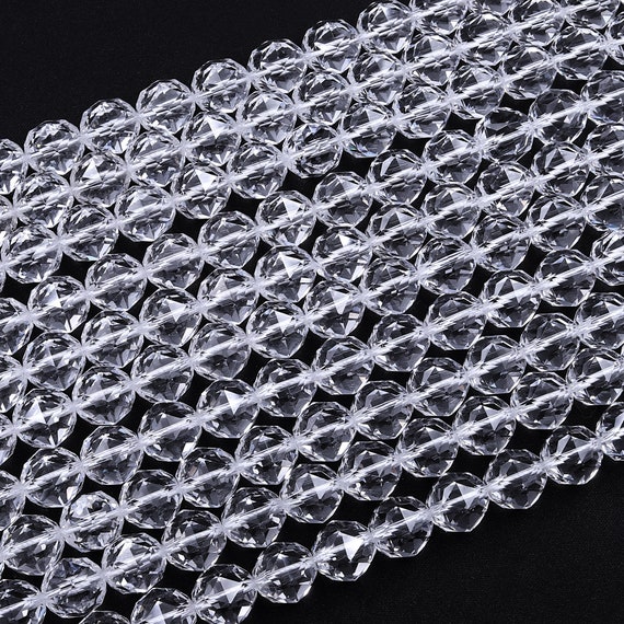 Cianite Naturale Di Grado AAA, Perline Micro Sfaccettate