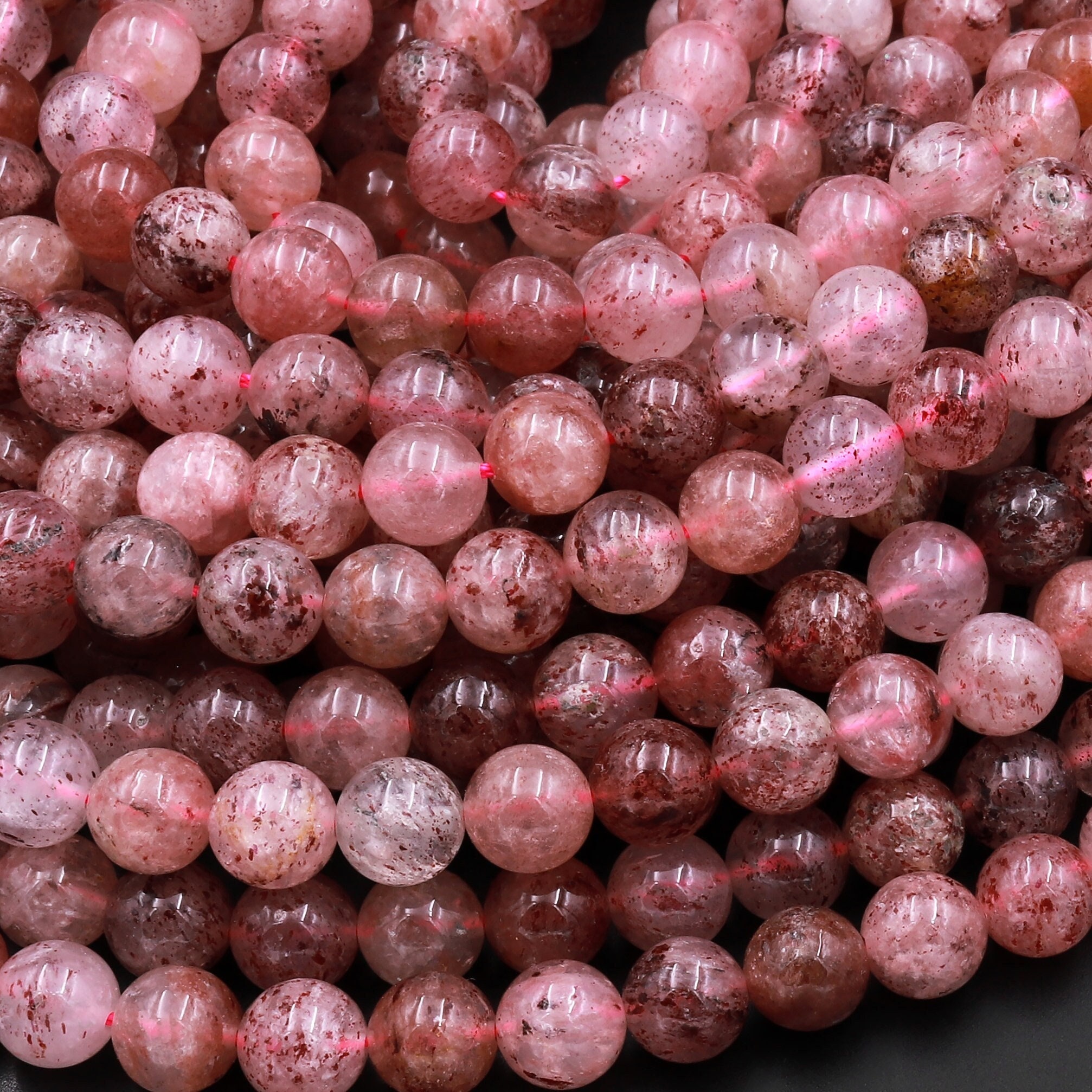 20 18mm Red Wooden Strawberry Beads – Smileyboy Beads