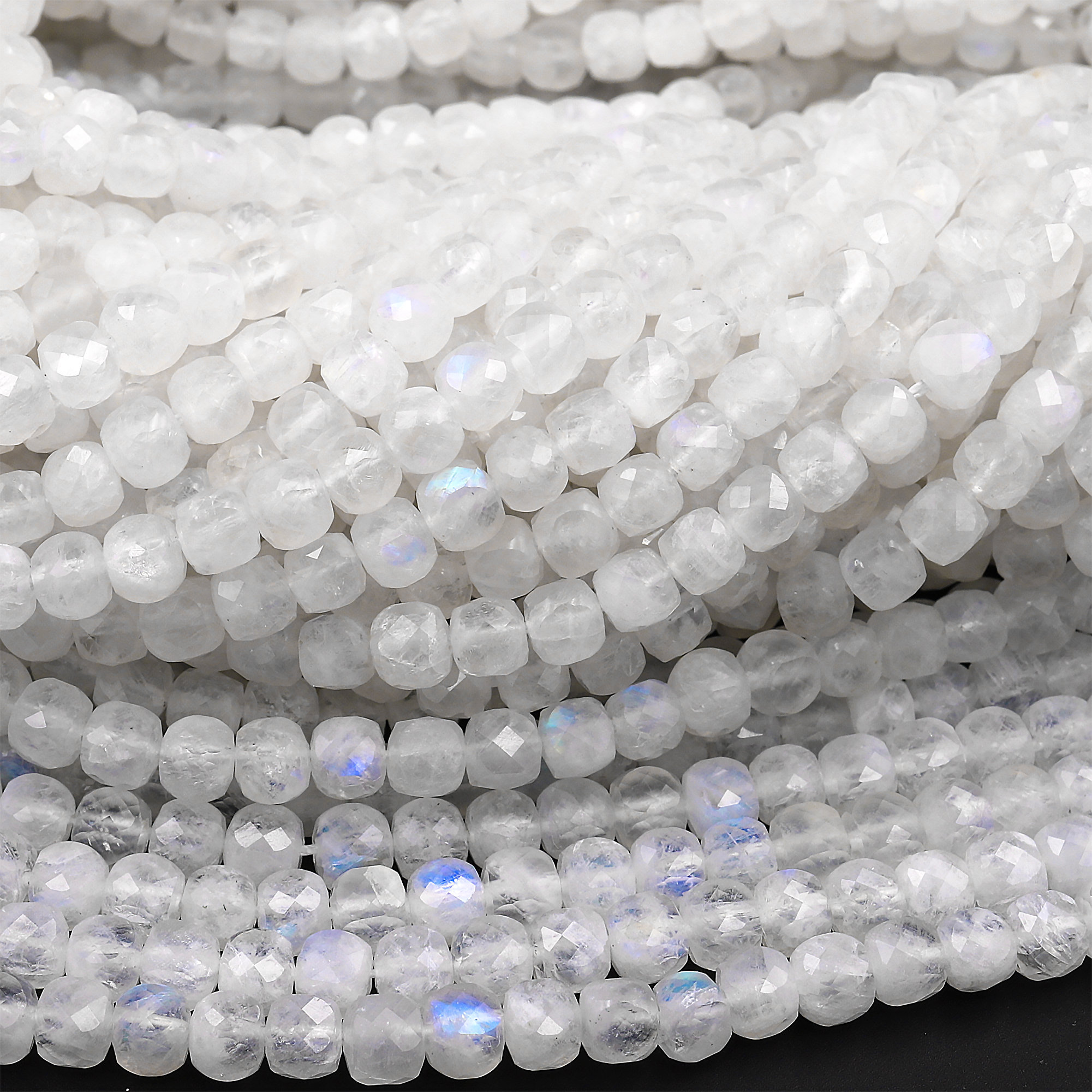 Moonstone Beads Jewelry Making  Natural Stone 2mm Beads Seed - 3