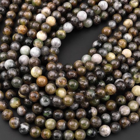 Pyrite Faceted 2mm 3mm 4mm 6mm 8mm Round Beads