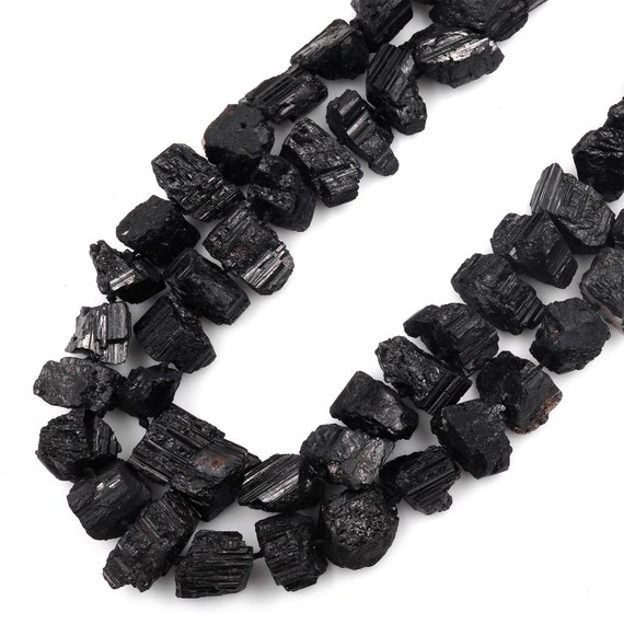 Genuine black shop tourmaline beads
