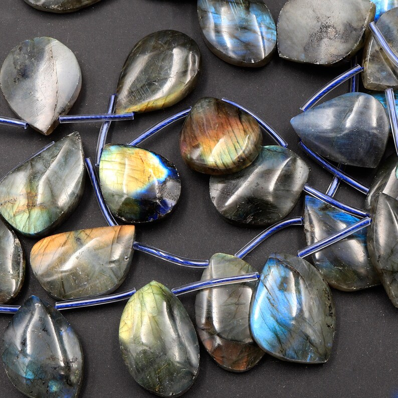3 To 4 MM 80/% OFF SALE Labradorite Box Shape Beads 16 Inches Strand