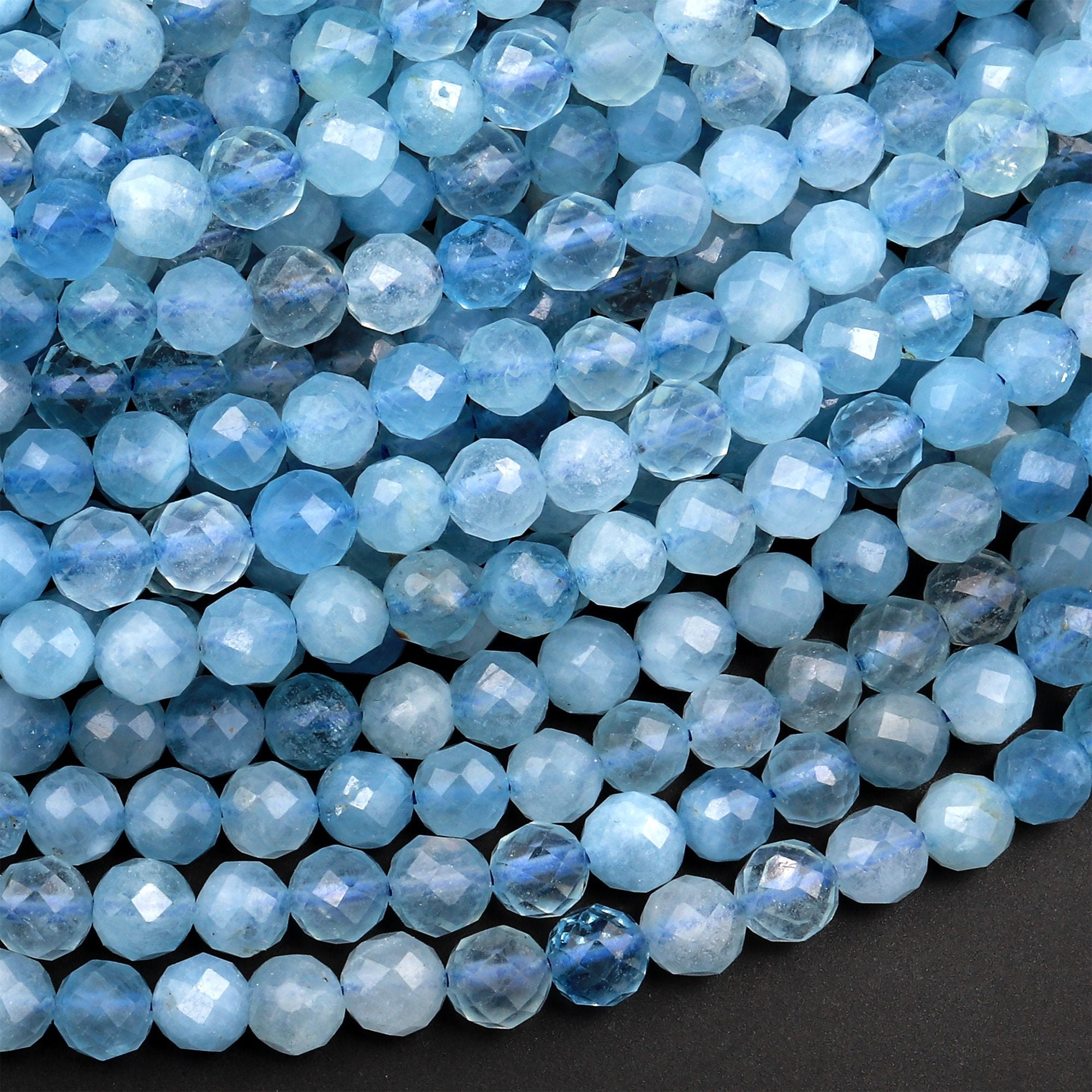Aquamarine hotsell stone beads