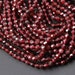 AAA Natural Red Garnet Gemstone Beads Micro Faceted 2mm 3mm 4mm Round High Quality Laser Diamond Cut Gemstone 15.5' Strand 