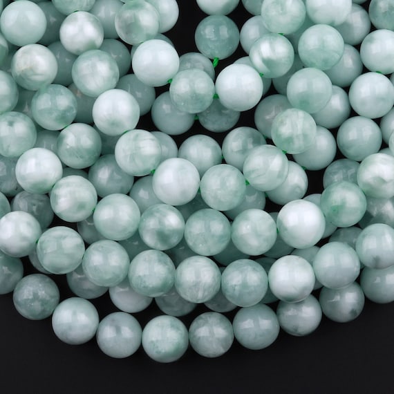 Natural White Moonstone Gemstone Round Beads 15.5'' 4mm 6mm 8mm 10mm 12mm 14mm 