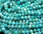 Perla Rotonda Di Amazzonite Russa Naturale AAA Da 12 Mm. Splendida Gemma Di Amazzonite Naturale Verde-turchese. Ottima Qualit&agrave;! - Italia