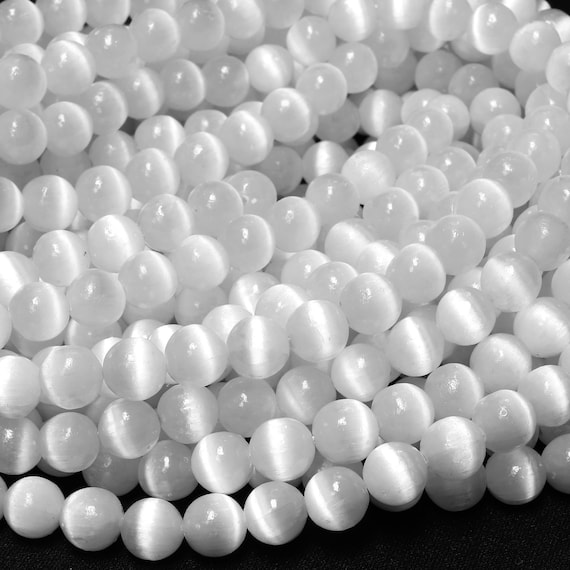 Selenite beads on sale