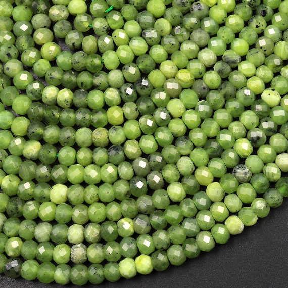 Venda All'ingrosso Perline Rotonde Di Avventurina Verde Sfaccettata In Pietra Naturale Da 15,5 "Scegli La Dimensione 4 6 8 10 12 Mm Per La Creazione Di Gioielli (F00162 - Foto 7