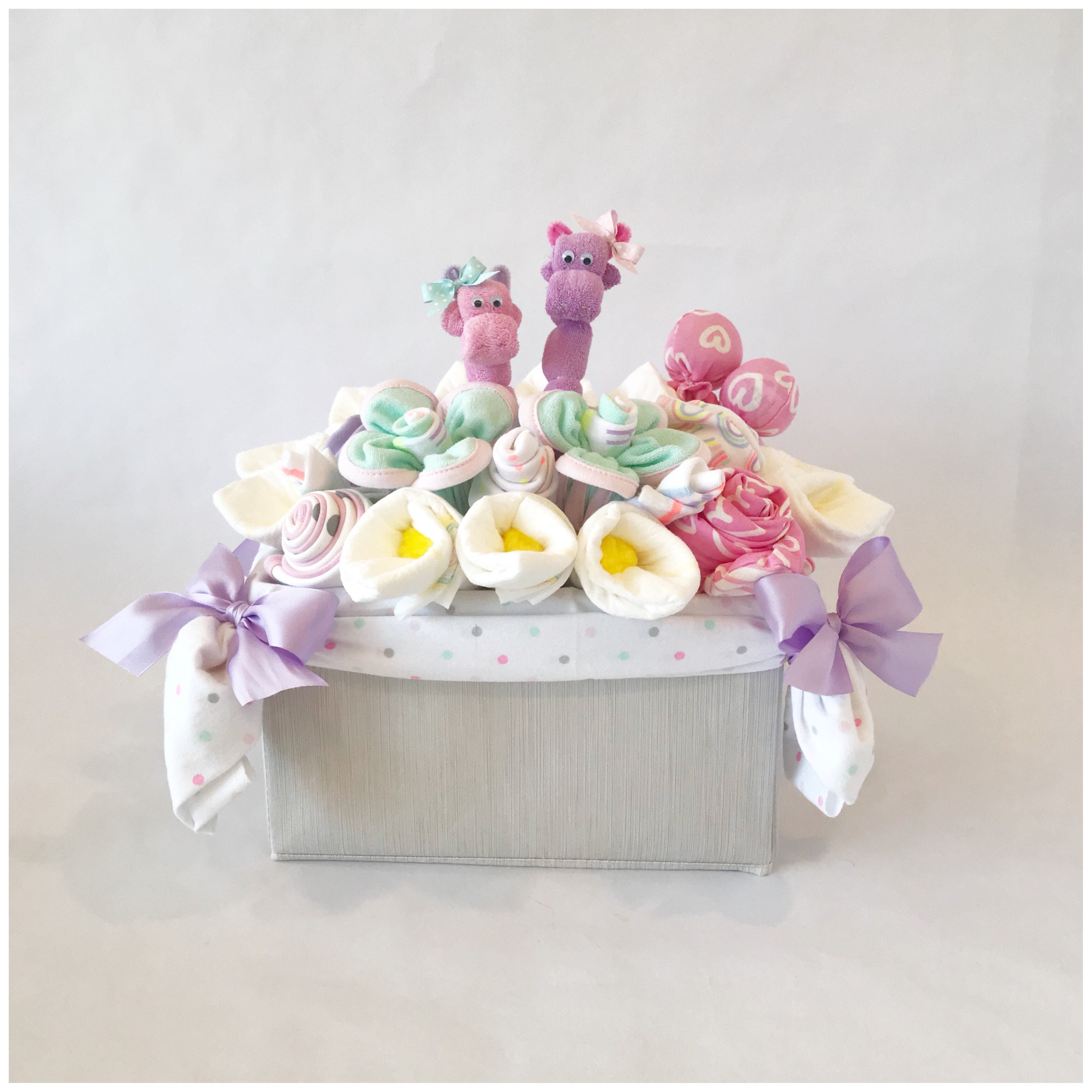 Baby Girl Gift Basket for Newborn/Preemie Baby Twins Baby Etsy